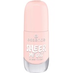 essence Лак за нокти Gel Nail, 04 Sheer Me Out, 8 ml