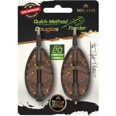 2ks - Krmítko Mikado Quick Method Feeder Douglas Vel. L Hmotnost 40gr