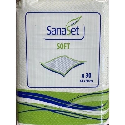 SanaSet Soft absorpčná hygienická podložka 60 x 90 cm 30 ks