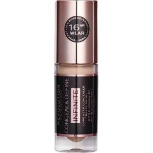 Revolution Beauty Conceal & Define Течен коректор Infinite, C9, 5 ml - baby
