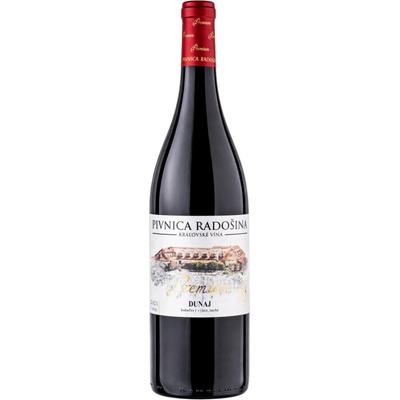 Pivnica Radošina Dunaj 2021 Premium suché 15,5% 0,75 l (čistá fľaša)