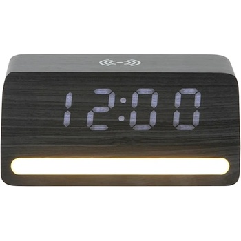 Karlsson будилник LED от дърво (KA6078BK)