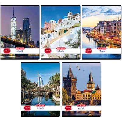 Herlitz City A5 20-32 обикновен тефтер 400200757 (400200757)