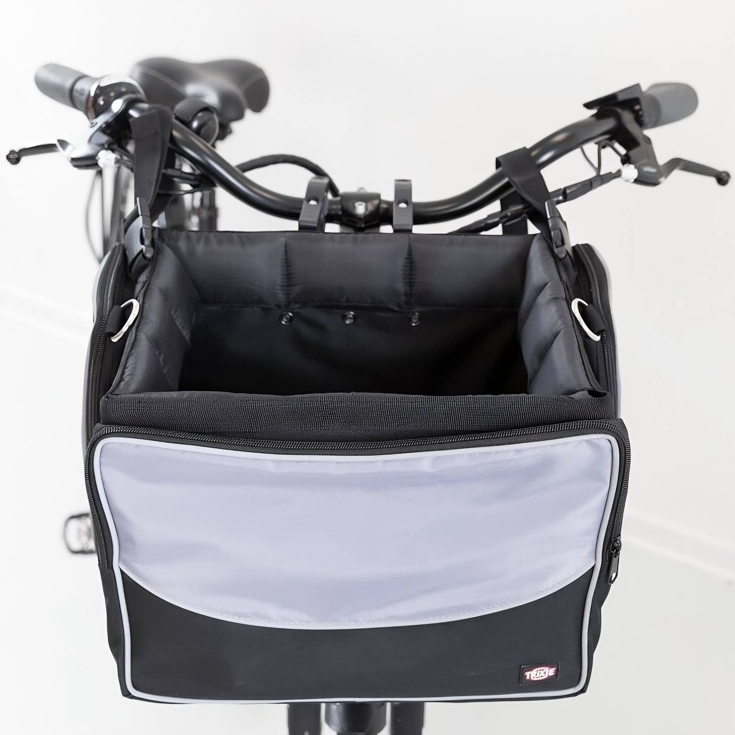 Trixie Bauletto Anteriore Per Bicicletta | 41x26x26 Cm | Porta Oggetti Per Bici Con Tracolla E Guinzaglio - Foto 9