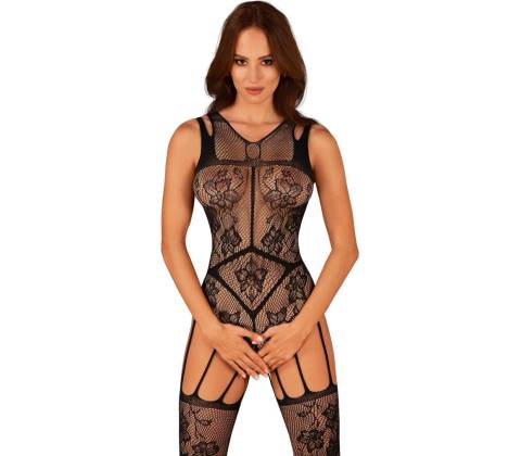 Bodystocking F239 - Čierna