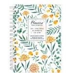 Drasca Скечбук Flowers 120г А6 60л Dahlia бял фон