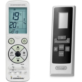 General DELONGHI PAC N90 Eco, PAC CN93 ECO, PAC AN98ECO, PACN270GN Pinguino - луксозно с подсветка дистанционно управление (PAC N90 Eco, PAC CN93 ECO, PAC AN98ECO, PACN270GN Pinguino)