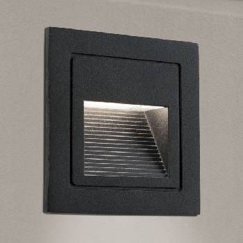 Orion AL 11-1217 - LED вградено осветително тяло LORO LED/2W/230V IP65 черно (OR0210)