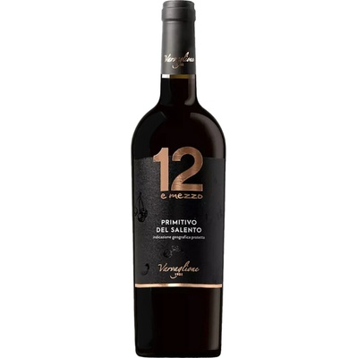 Varvaglione 12 e Mezzo Primitivo del Salento IGP červené 14% 0,75 l (čistá fľaša)