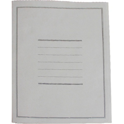 Папка картонена три капака Pigna Linea Eco Сив (1303026-09-0221801GR)