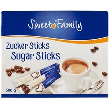 Sweet Family Krupicový cukor v tyčinkách 100 x 5 g