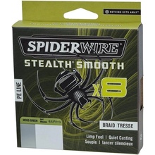 Spiderwire Šňůra Stealth Smooth 8 Zelená 150m 0,06mm 5,4kg