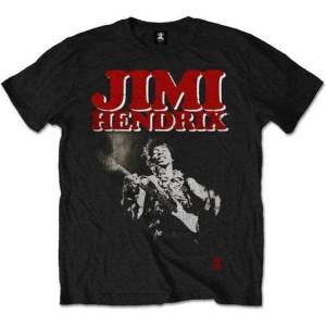 Jimi Hendrix Block Logo Black XL Риза (JHXTS05MB04)