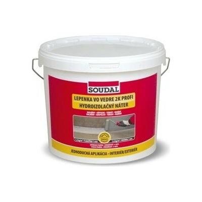 SOUDAL Lepenka vo vedre 2K profi - Šedá, 4kg