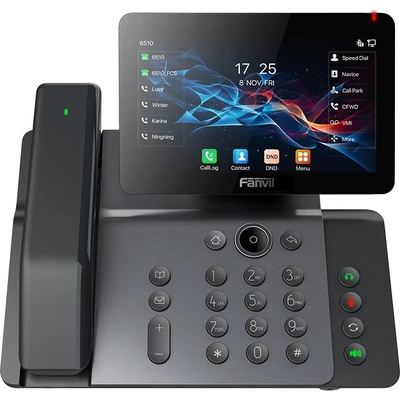 Fanvil IP телефон Fanvil - V66 Pro, Wi-Fi/Bluetooth, VoIP, черен (FANVIL-V66-PRO-BK)