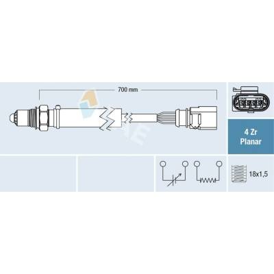 Lambda sonda FAE 77633