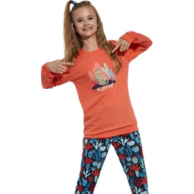 Cornette Be Yourself Dívčí pyžamo coral
