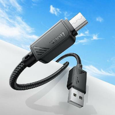 Hoco X113 pro nabíjení a přenos dat USB-A na Micro USB černý