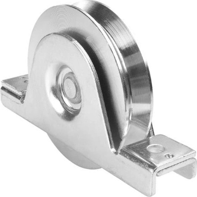 CAIS Pojezdové kolečko kolejnicové brány WSV-1020 pr.100 mm profil V, s vnitřní podpěrou