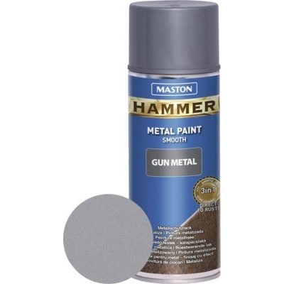 Hammer Maston Ochranná farba na kov v spreji sivá hladká 400 ml