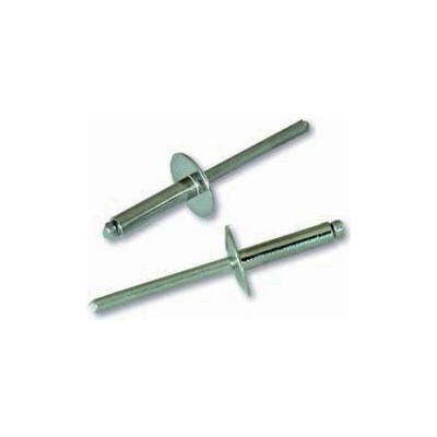 BRALO Trhací nýt velká hlava nerez/nerez Varianta: NÝT Ø 3,2 x 10 VH 9,5 mm INOX/INOX – Zboží Mobilmania
