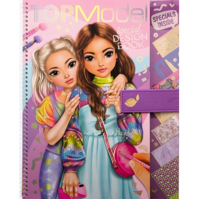 Top model 13584 special design book 3 kreativní kniha se samolepkami