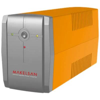 UPS Makelsan 650VA/ 390W Lion OCE, 1x 12V 7Ah, LED, USB (MU00650L11MP005)