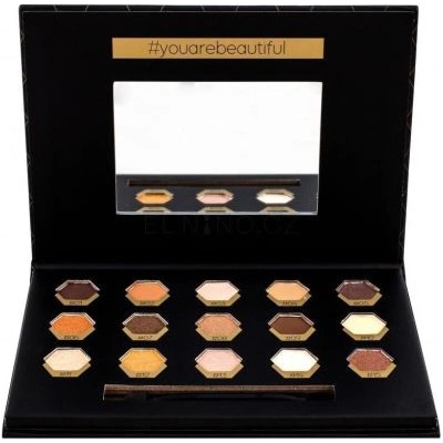 2K Polygon Eyeshadow Palette Nude 6.75 g