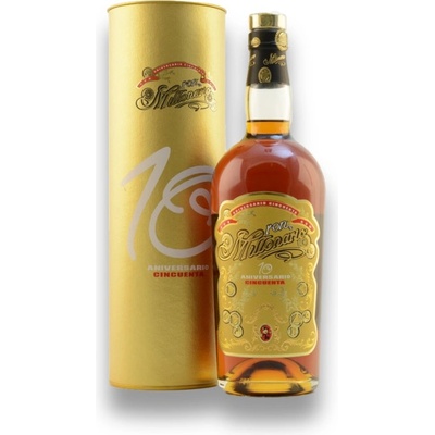 Millonario 10 Cincuante Aniversario 40% 0,7 l (tuba)