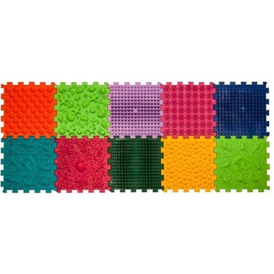 Ortek Масажна подложка Ortek Динозаври Пъзел 10 елемента