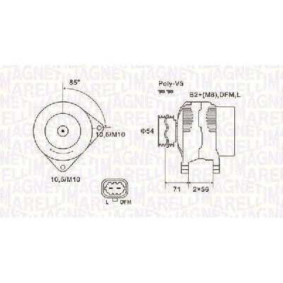 Generátor MAGNETI MARELLI 063731973010