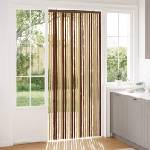 vidaXL Мрежа против насекоми Шенил Кафяв и бежов 100 x 230 cm 100% ПП (42034451)