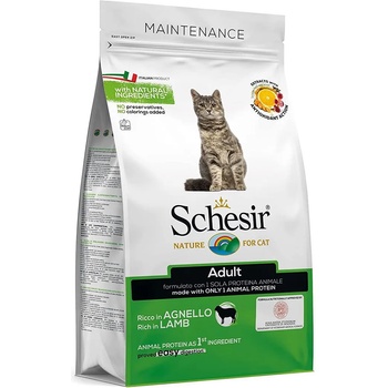 Schesir Cat Maintenance Adult - агне и ориз 1, 5 кг