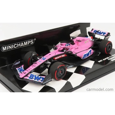 Minichamps Renault F1 A522 Team Alpine Bwt N 14 Bahrain Gp 2022 Fernando Alonso Ružová Modrá 1:43