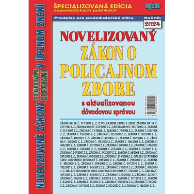 Novelizovaný zákon o Policajnom zbore