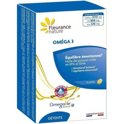 Fleurance Nature Омега 3, 392.5 mg, 60 капсули, Fleurance Nature (132664 (13340) FN)
