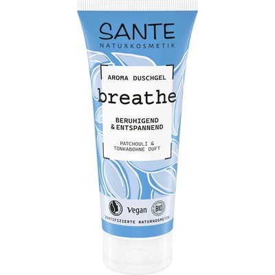 Sante Breathe Sprchový gel Pačuli & Tonka Boby 200 ml