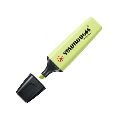 Zvýrazňovač STABILO BOSS ORIGINAL limetkový pastelový