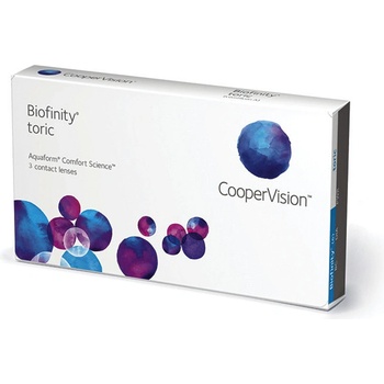 Cooper Vision Biofinity Toric 3 čoček
