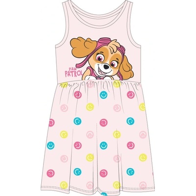 Paw Patrol Tlapková patrola Licence dívčí šaty Paw Patrol 52232976W světle růžová