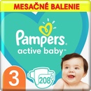 Pampers Active Baby 3 208 ks