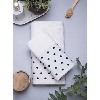 MKLozkoviny bambusový uterák Sofia 50 x 100 cm biela