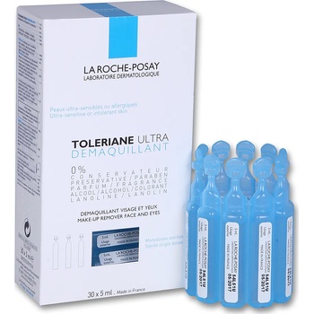 La Roche-Posay Стерилни монодози за почистване , La Roche Posay Toleriane Ultra , 30* 5мл