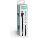 Colorway CW-CBUC035-BK USB TYPE-C (ZINK ALLOY + LED) 2.4A, 1m, černý