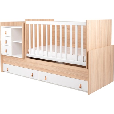 Kikkaboo ПДЧ кошара мултифункционална Lorena Wood (31003040023)