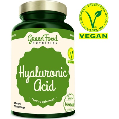 GreenFood Kyselina Hyaluronová 60 kapslí