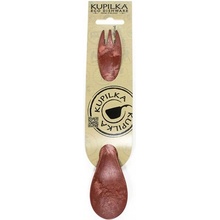 Kupilka Spork 225 červená Lyžica + Vidlička 2v1