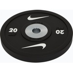 Nike strength Obciążenie bumperowe Nike Strength Pro Urethane Bumper Plates 20 kg black