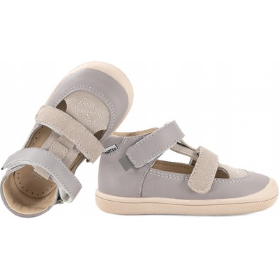 Bartek 11042604 dětské kožené polobotky s výřezy přechodové boty