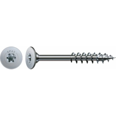 SPAX skrutka 4x30/16mm plochá hlava T20 čiastočný závit nikel 10700511
